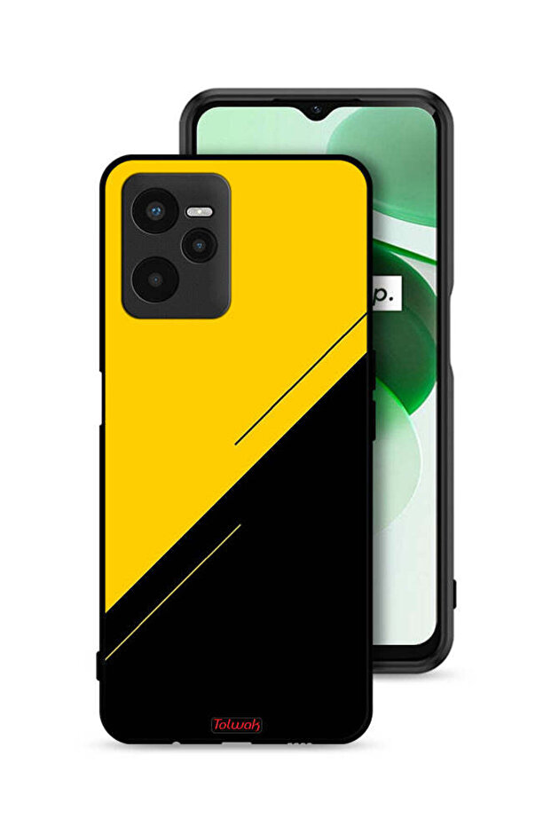 غطاء حماية بنمط لهاتف Realme C35 - 1