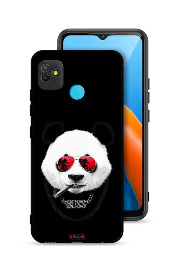 Tecno Pop 5 Protective Case Cover Boss Panda