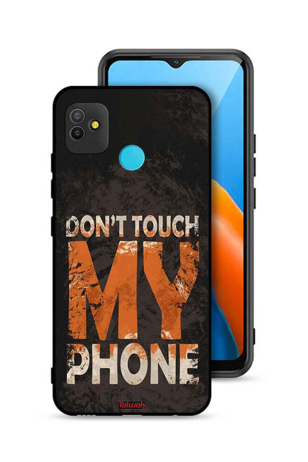Tecno Pop 5 Protective Case Cover Do Not Touch My Phone