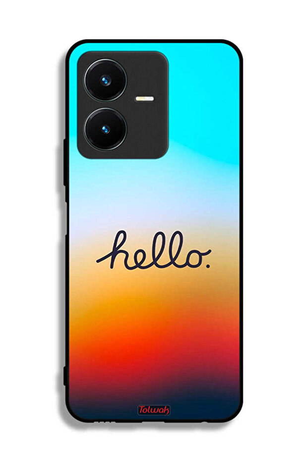 Vivo Y22s Protective Case Cover Hello
