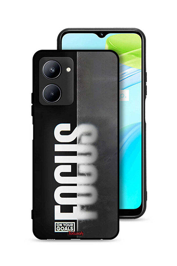 Realme C33 Protective Case Cover Focus On Your Goals