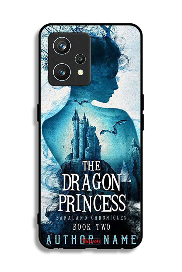 غطاء حماية لهاتف Realme 9 Pro Plus بتصميم أميرة التنين