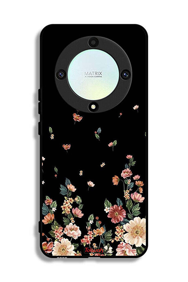 Honor X9a Protective Case Cover Small Flowers In Bottom