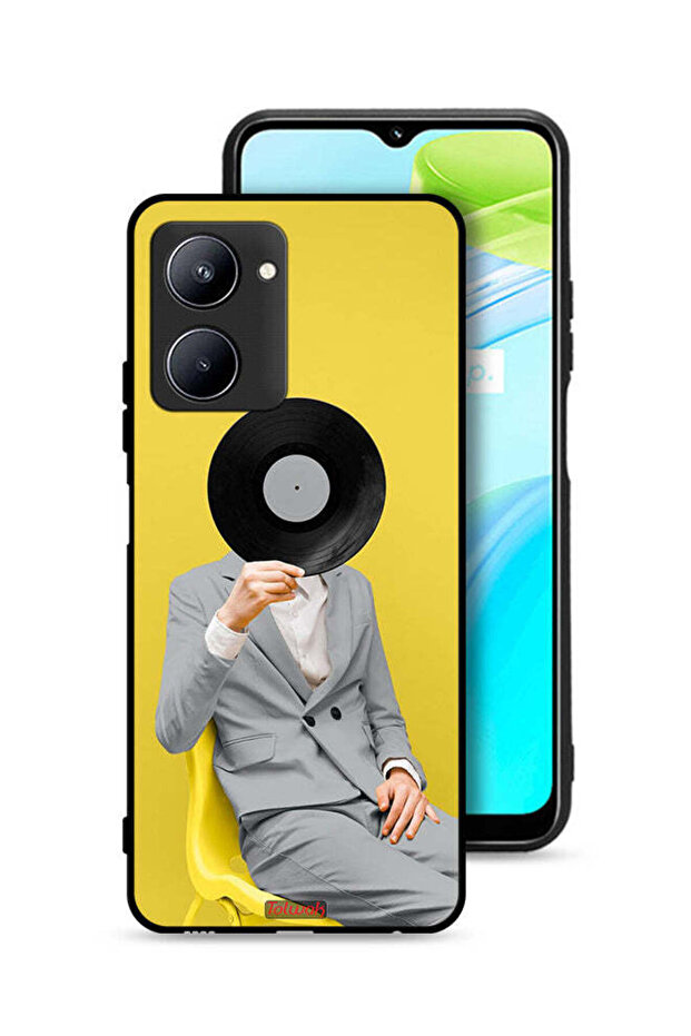 غطاء حماية Realme C33 بتصميم فن تجريدي من دي جي