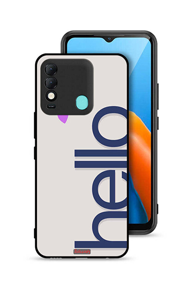 غطاء حماية لهاتف Tecno Spark 8 - Hello