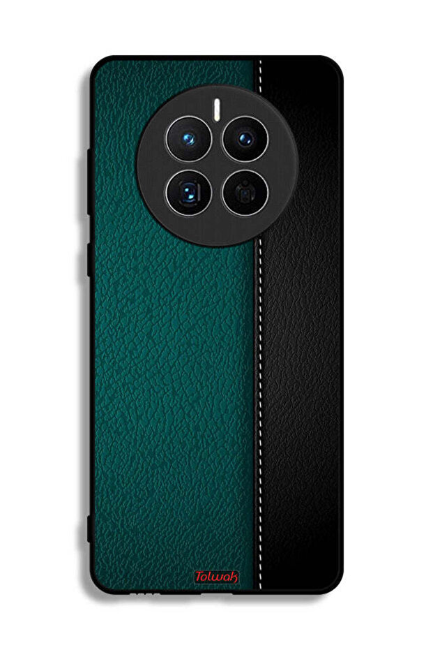 Huawei Mate 50E Protective Case Cover Leather Pattern