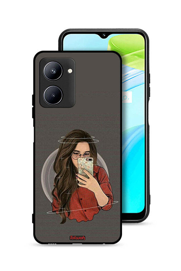 غطاء حماية لهاتف Realme C33 لالتقاط صورة سيلفي