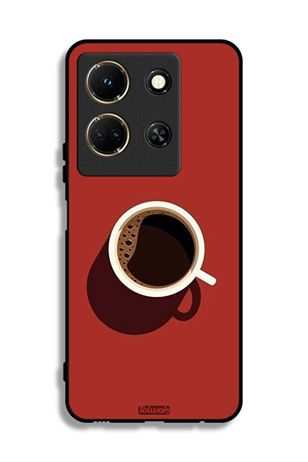 Infinix Note 30 Protective Case Cover Coffee Cup Art