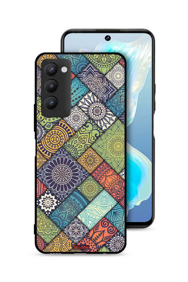 غطاء حماية لهاتف تكنو كامون 18P بنمط ماندالا - 1