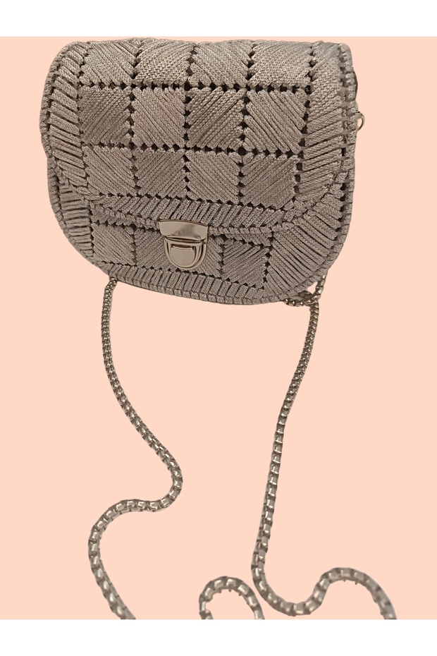 حقيبة مكرامية مصنوعة يدوياً - 2