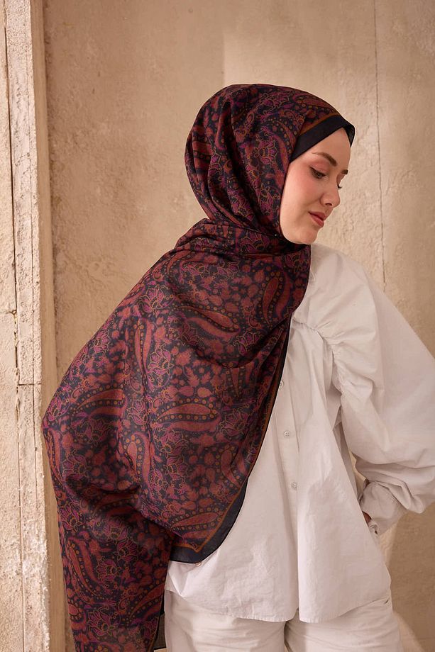 Nariya Şal %100 Vegan Pamuk (70 X 190) - 6