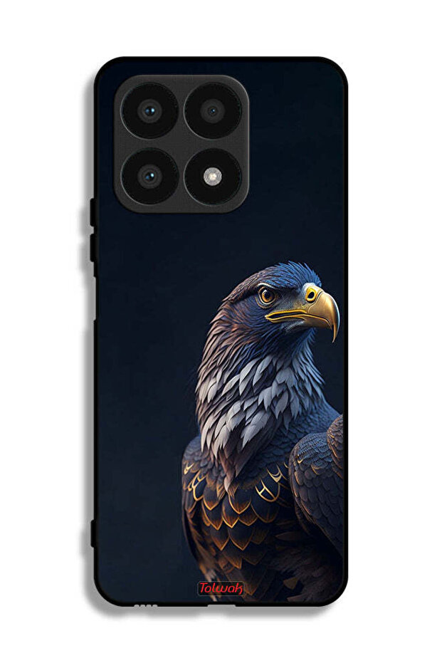 غطاء حماية لهاتف Honor X8a بتصميم Eagle HD - 1