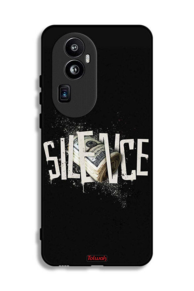 غطاء حماية لهاتف Oppo Reno10 Pro Plus - صامت