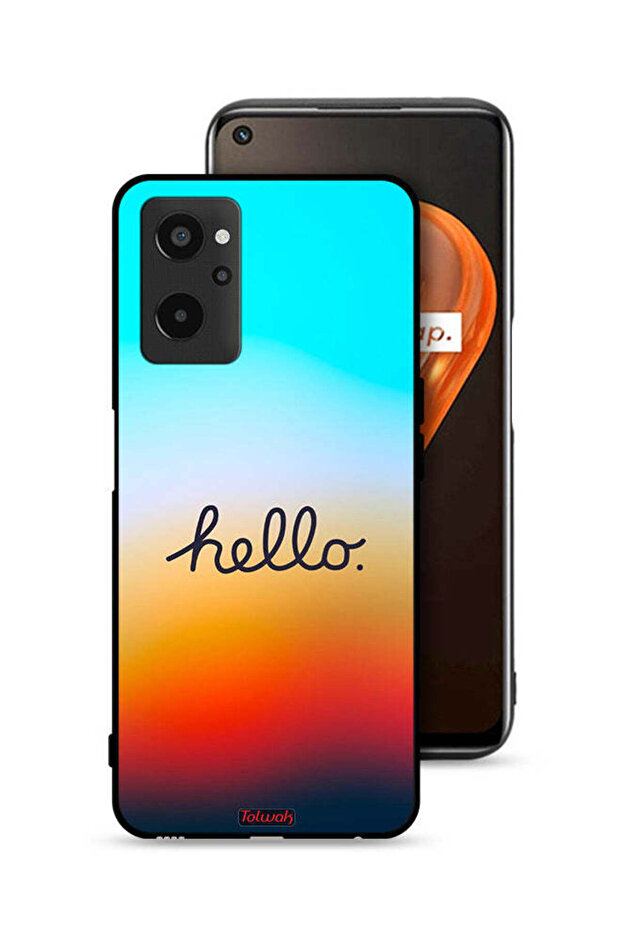 Realme 9i 4G Protective Case Cover Hello