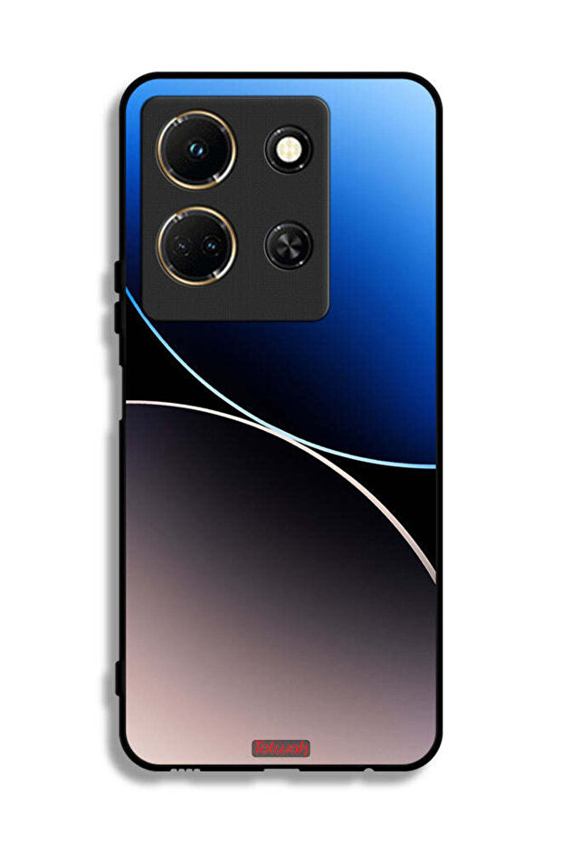 غطاء حماية لهاتف Infinix Note 30 بنمط خطوط منحنية