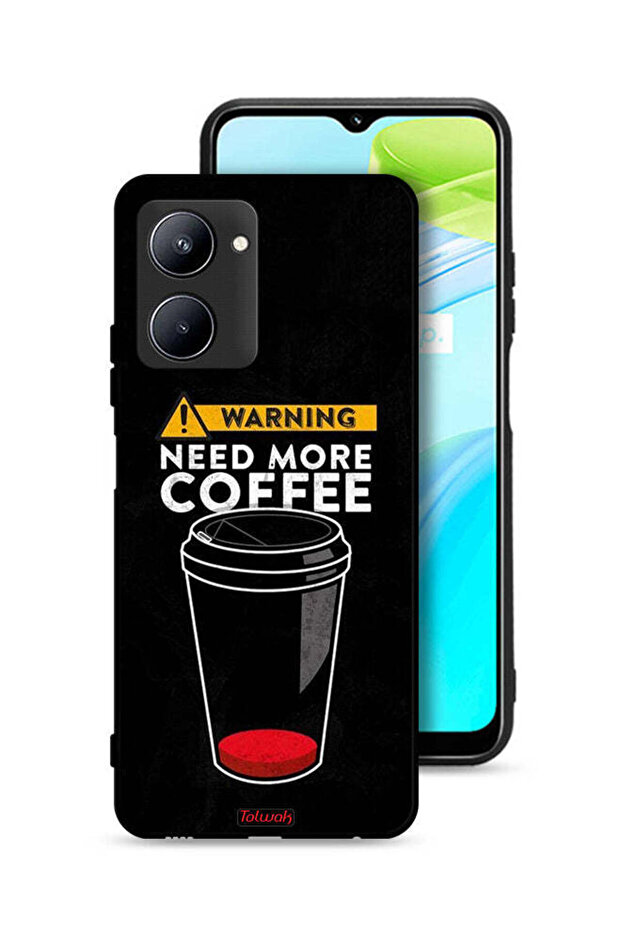 Realme C33 Protective Case Cover Need More Coffee