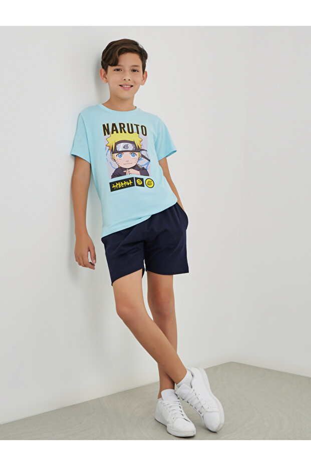 Solid Shorts with Drawstring - 6