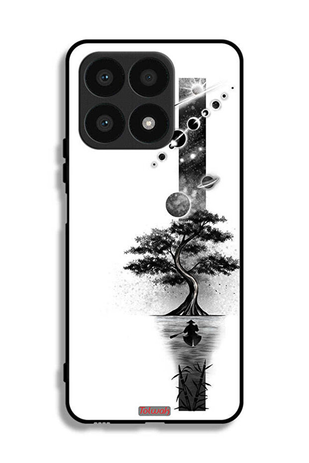 Honor X8a Protective Case Cover Earth Space Art
