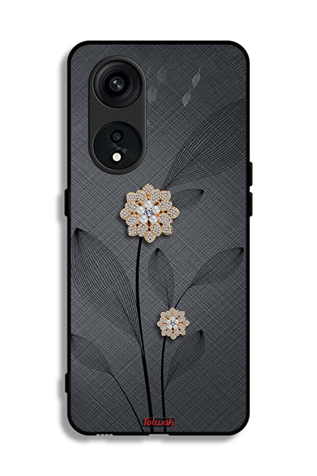 Oppo Reno 8T 5G Protective Case Cover Diamond Flowers Art