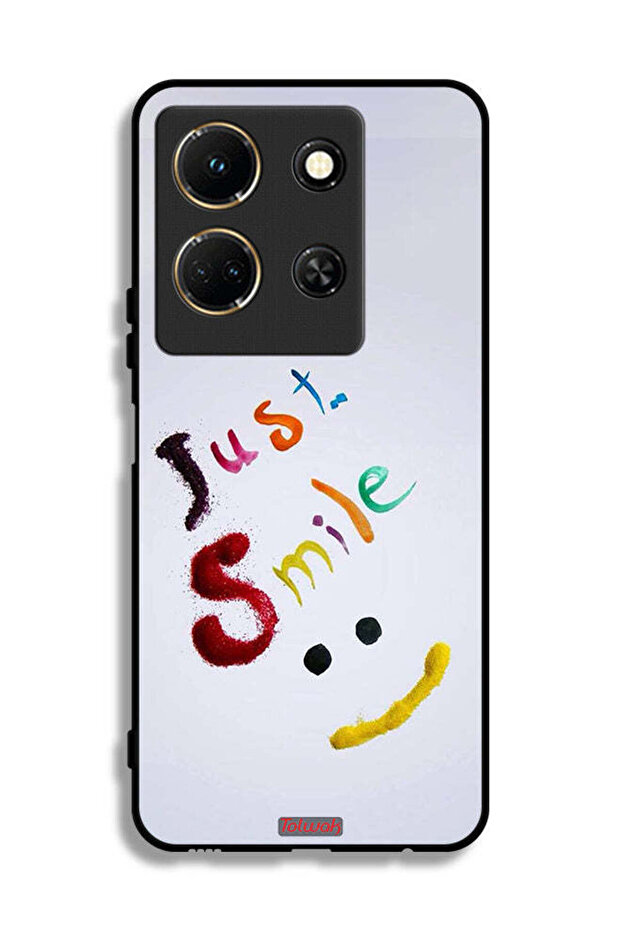 Infinix Note 30 Protective Case Cover Just Smile