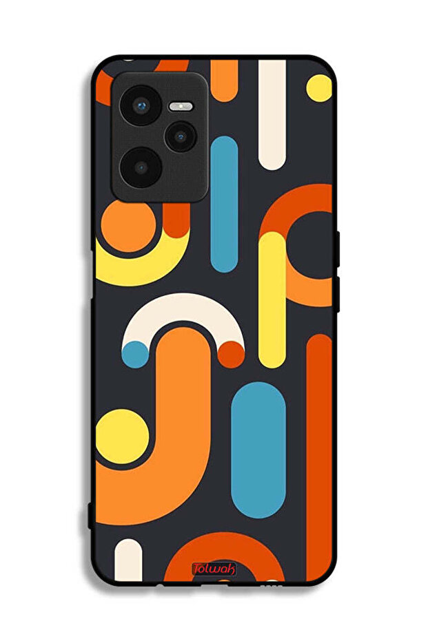 Realme C35 Protective Case Cover Pattern - 2