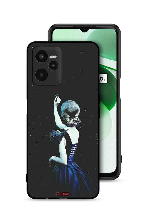 Realme C35 Protective Case Cover Touching Star