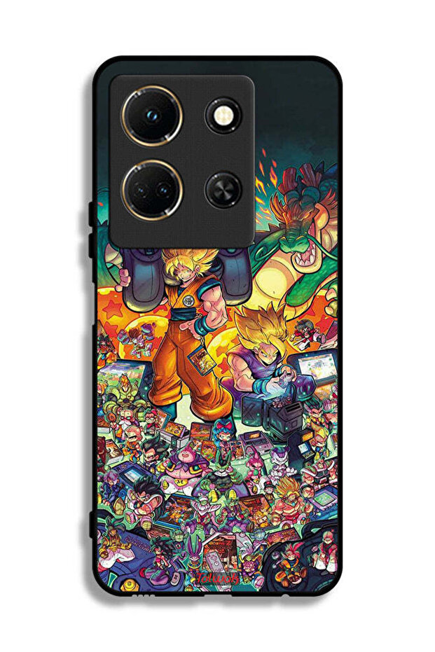 Infinix Note 30 Protective Case Cover Gamer Art Doodles