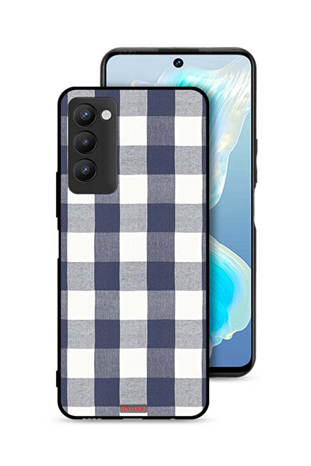 غطاء حماية بنمط قماش لهاتف تكنو كامون 18 - 1