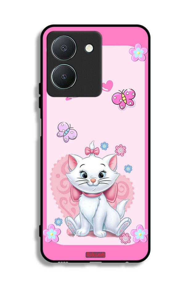Vivo Y36 4G Protective Case Cover Cute Lady Cat
