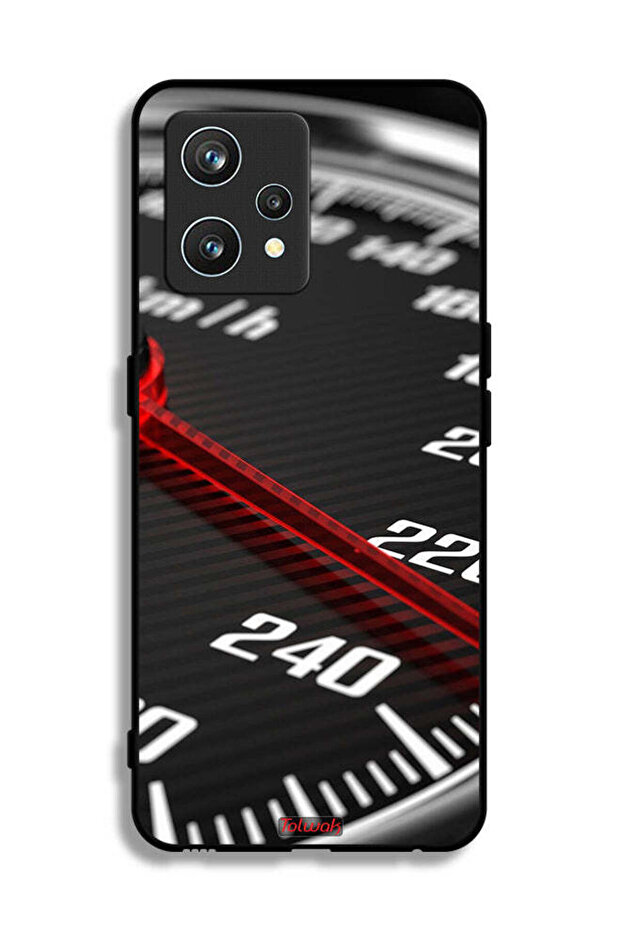 غطاء حماية لجهاز Realme 9 Pro Plus مع عداد السرعة