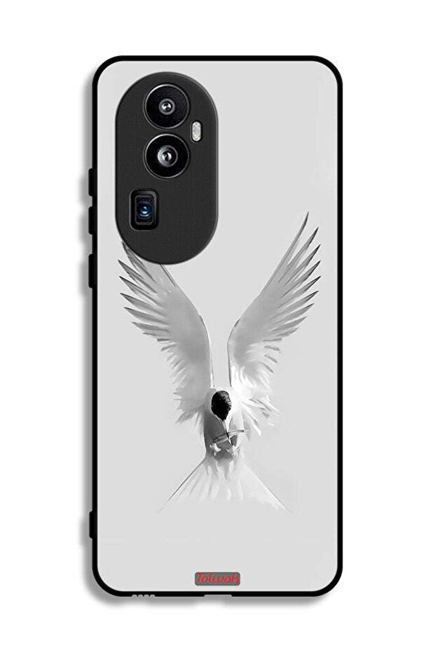 غطاء حماية لهاتف Oppo Reno10 Pro Plus بأجنحة