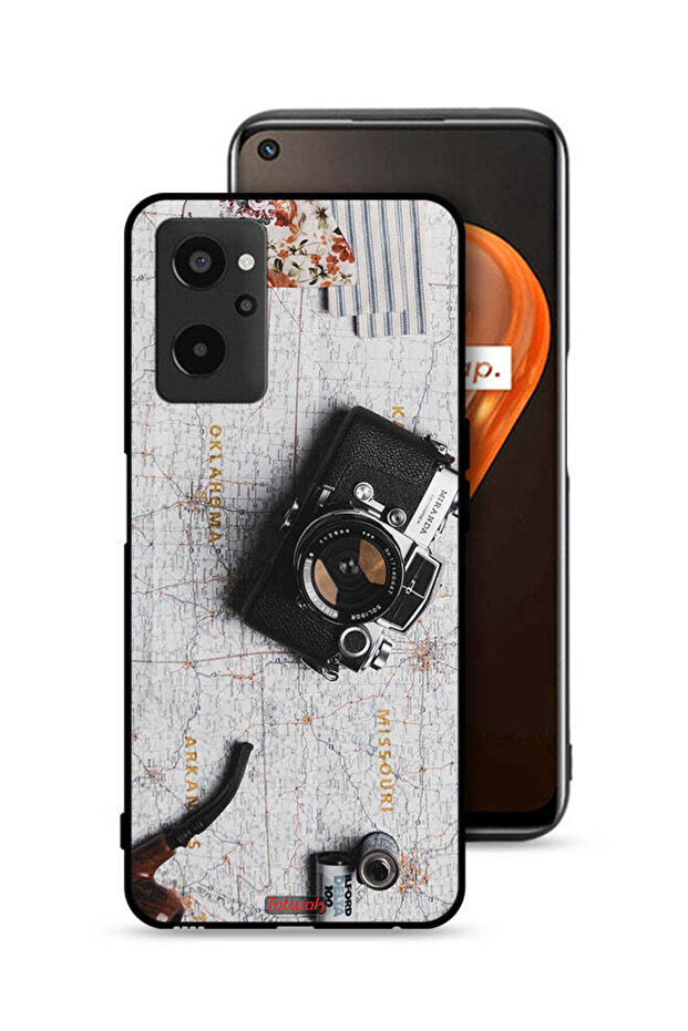 Realme 9i 4G Protective Case Cover Vintage Camera