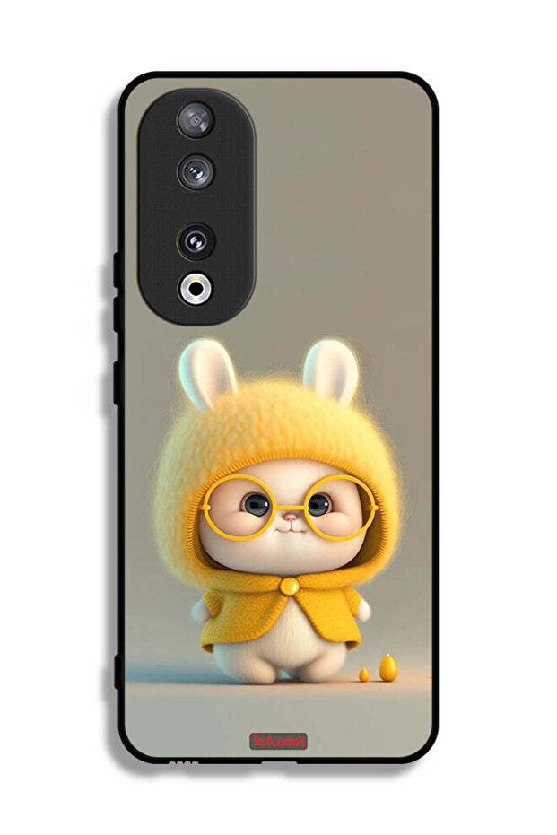 غطاء حماية لهاتف Honor 90 بتصميم أرنب صغير