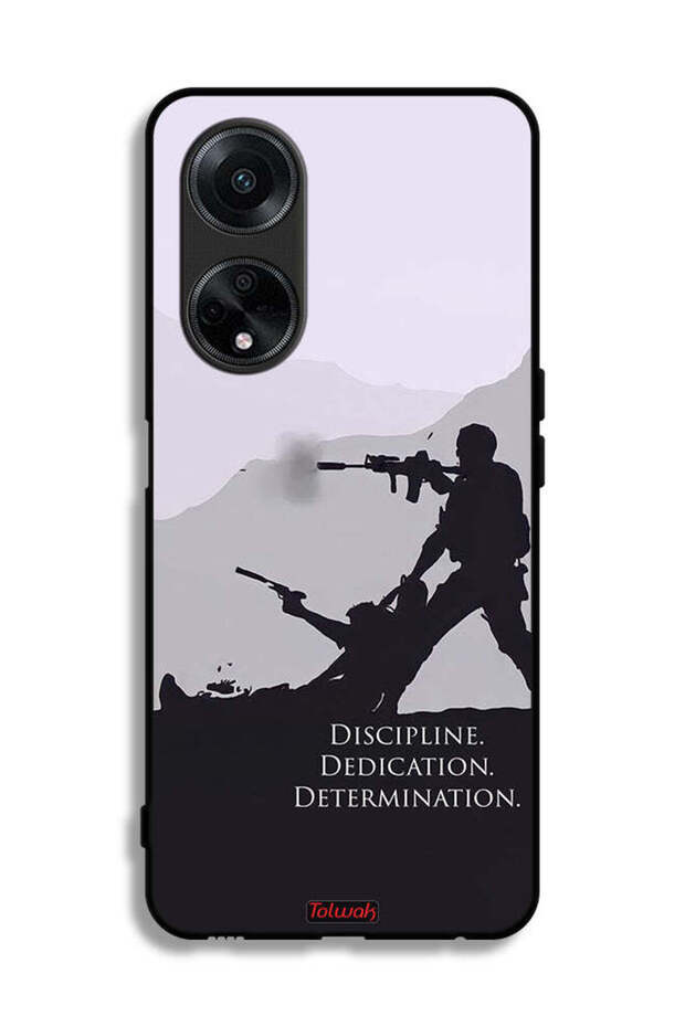 Oppo A1 5G Protective Case Cover Discipline Dedication Determination