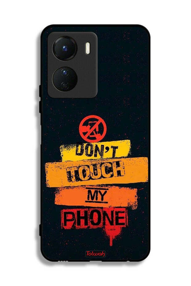 Vivo Y16 Protective Case Cover Do Not Touch My Phone