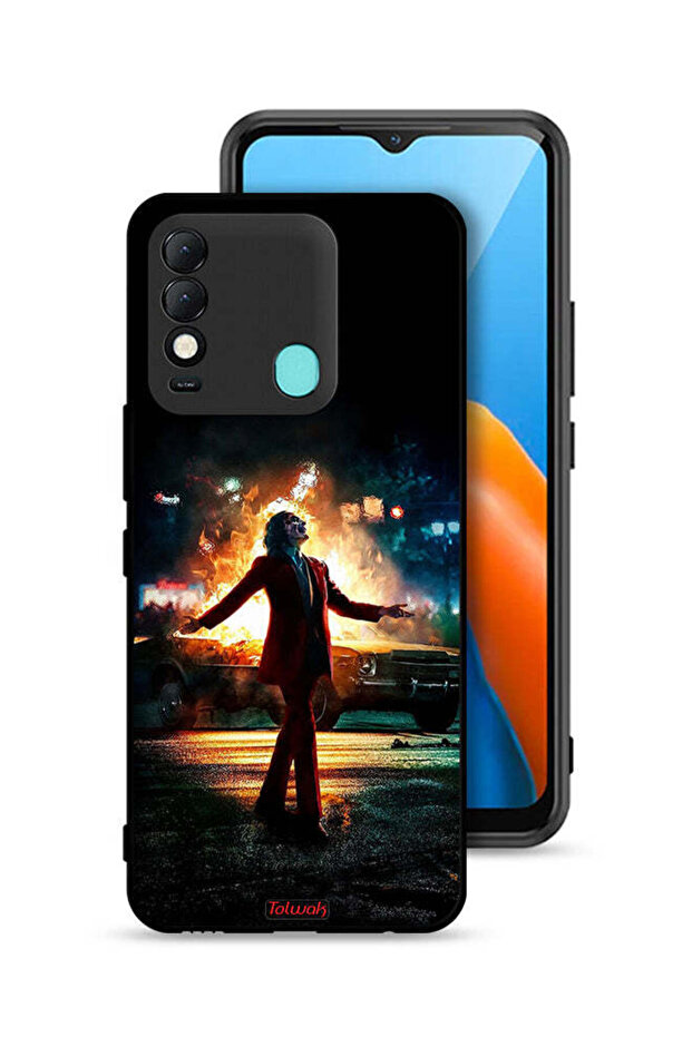 Tecno Spark 8 Protective Case Cover Joker Happy Mode