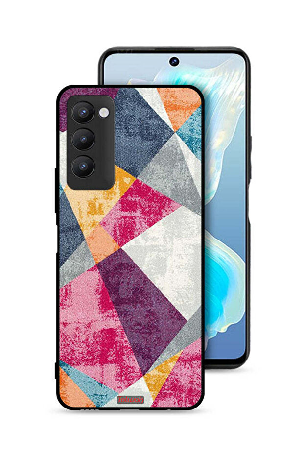 غطاء حماية لهاتف Tecno Camon 18 بنمط طلاء