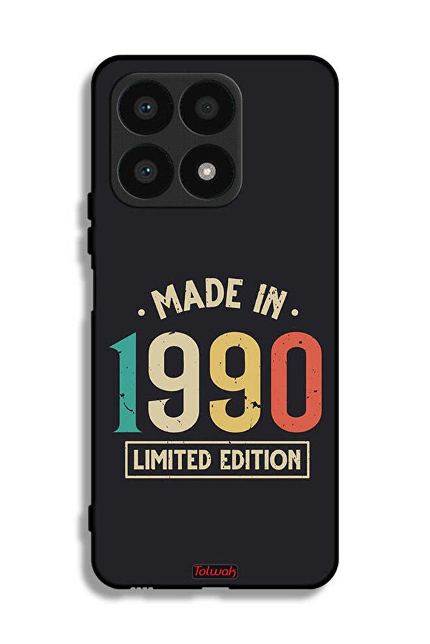 غطاء حماية لهاتف Honor X8a، إصدار محدود، صنع عام 1990