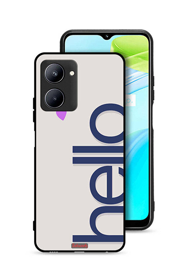 Realme C33 Protective Case Cover Hello