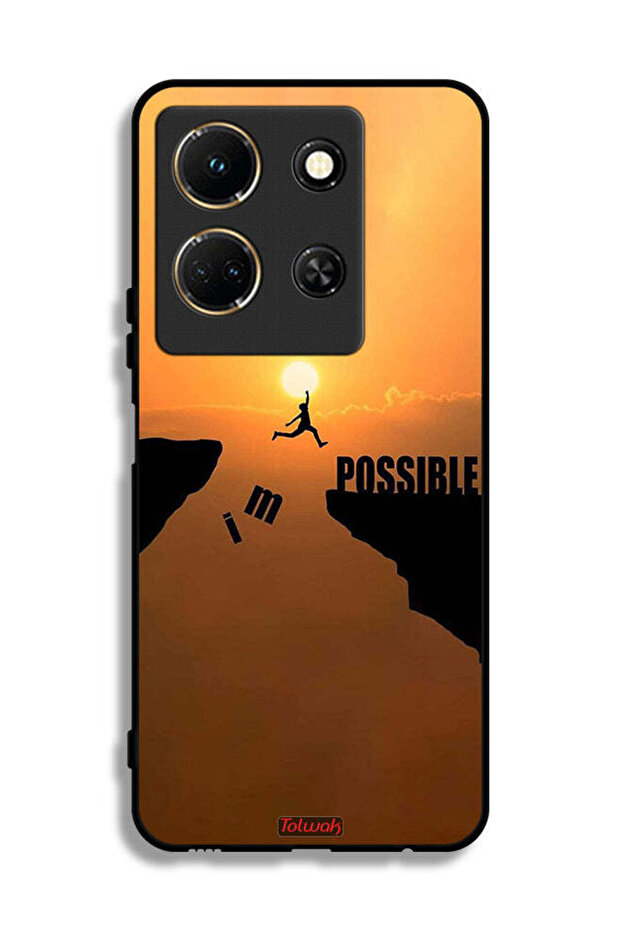 Infinix Note 30 Protective Case Cover I Am Possible