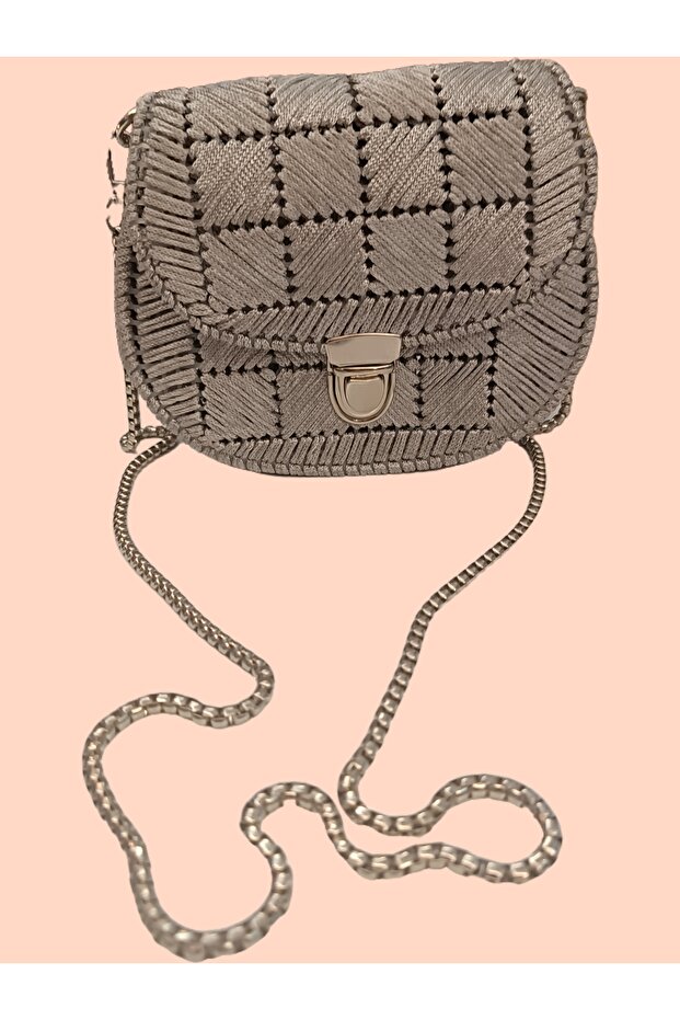 حقيبة مكرامية مصنوعة يدوياً - 1