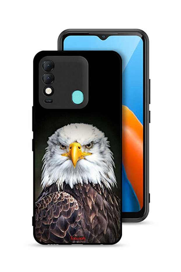 غطاء حماية لهاتف تكنو سبارك 8 بتصميم النسر - 1