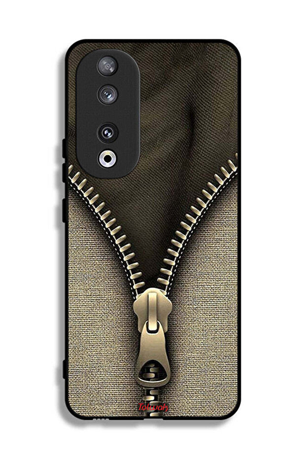 غطاء حماية بنمط سحاب لهاتف Honor 90 - 1