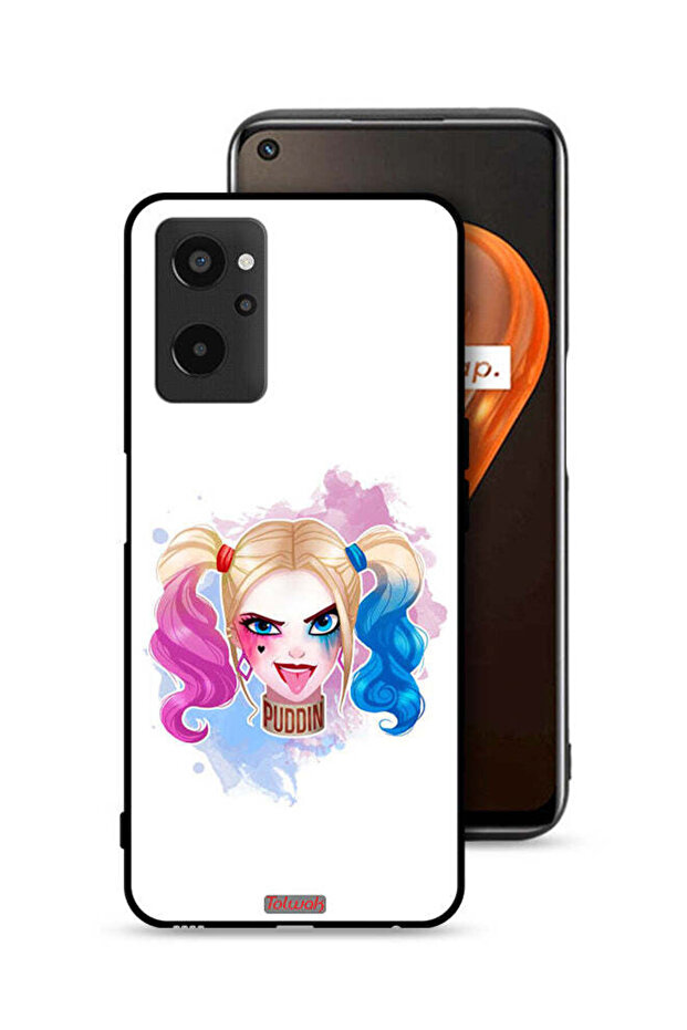 غطاء حماية لهاتف Realme 9i 4G برسومات هارلي كوين