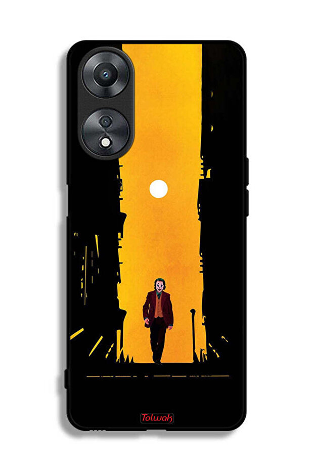 غطاء حماية Oppo A58 5G بتصميم جوكر، عمل فني رقمي تجريدي