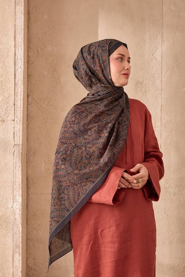 Nariya Şal %100 Vegan Pamuk (70 X 190) - 7
