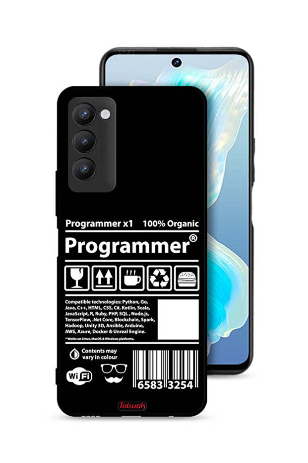 غطاء حماية وملصق برمجة لهاتف تكنو كامون 18 - 1