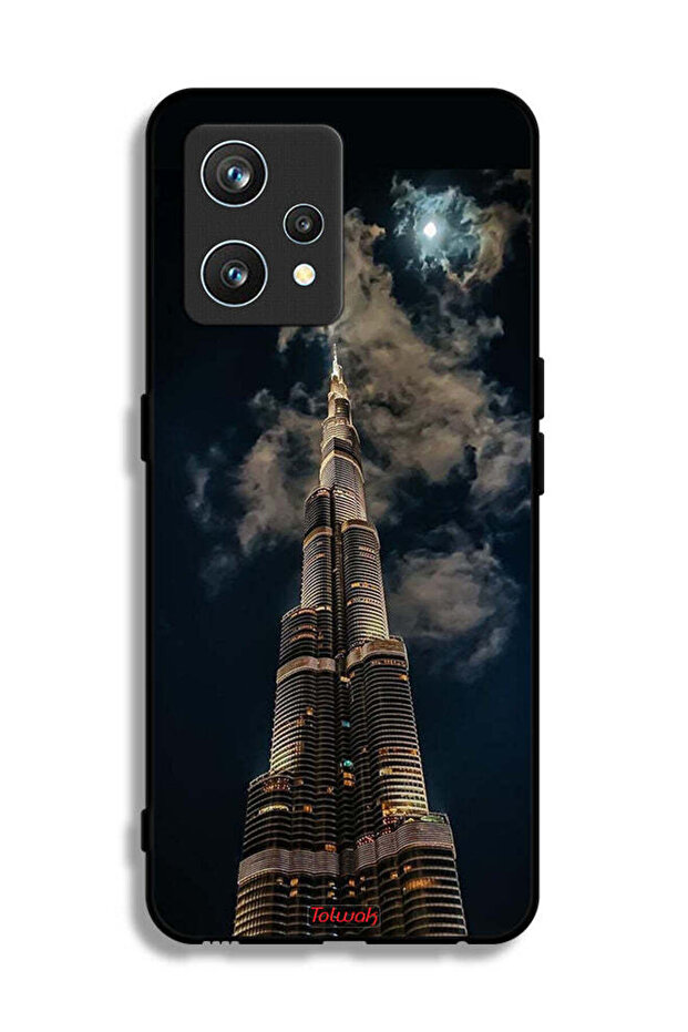 Realme 9 Pro Plus Protective Case Cover Burj Khalifa In Night