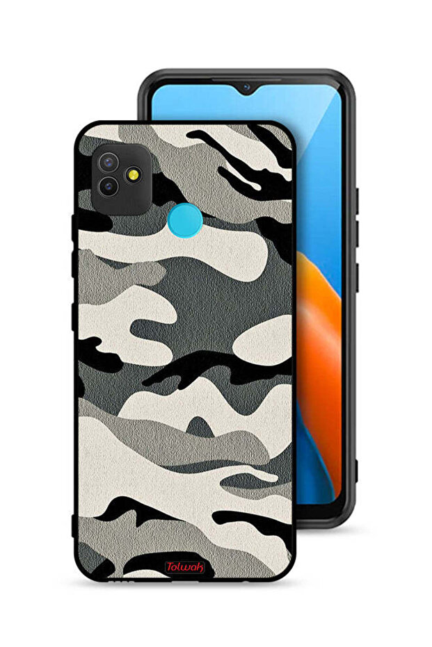 Tecno Pop 5 Protective Case Cover Camouflage