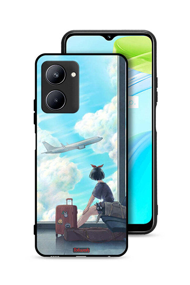 Realme C33 Protective Case Cover Travel Art
